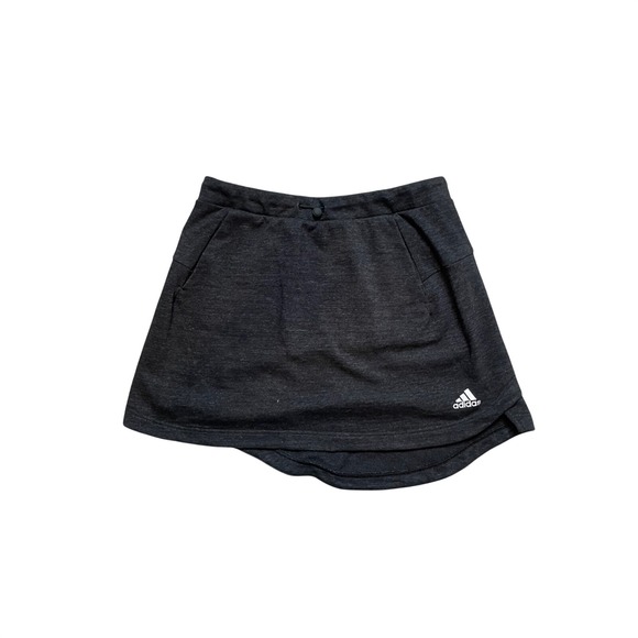 adidas Pants - Adidas Women's Dark Heather Gray Tennis Golf Skort Skirt Athletic Size M